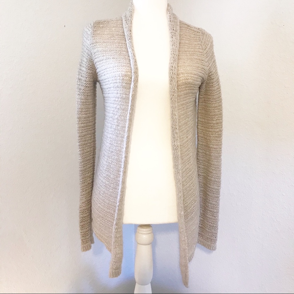 Abercrombie & Fitch Cardigan Lightweight Oatmeal